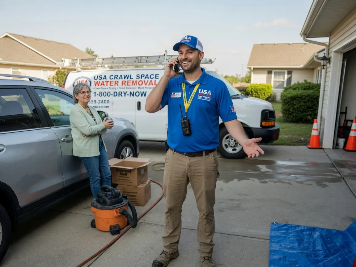 Crawl Space Water Removal Hampden Sydney, VA FAQs